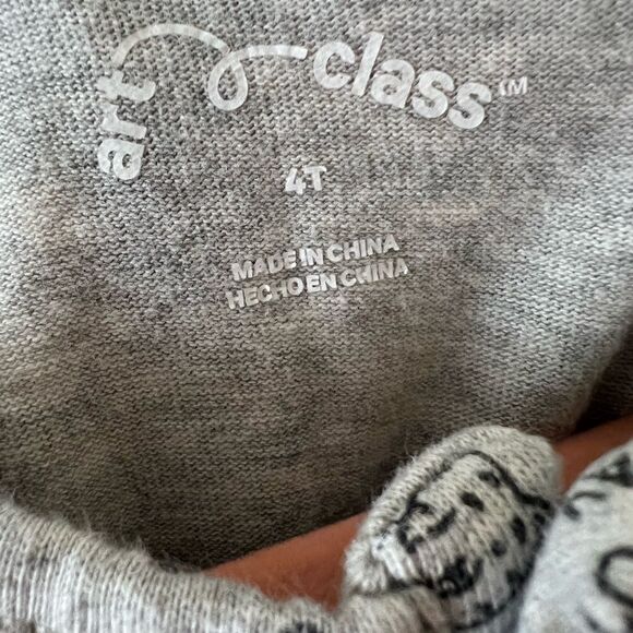 Art Class Gray Another Day Chillin’ Jumpsuit 4 t Gray - Picture 7 of 7